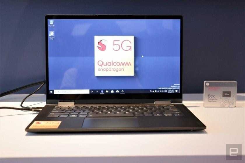 Lenovo и Qualcomm сделали первый в мире ноутбук с поддержкой 5G 3 download