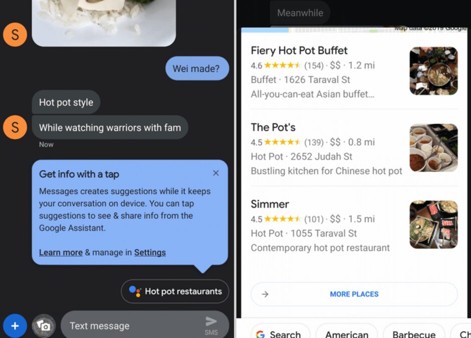 Приложение Google Messages получило интеграцию с Google Assistant 4 gam