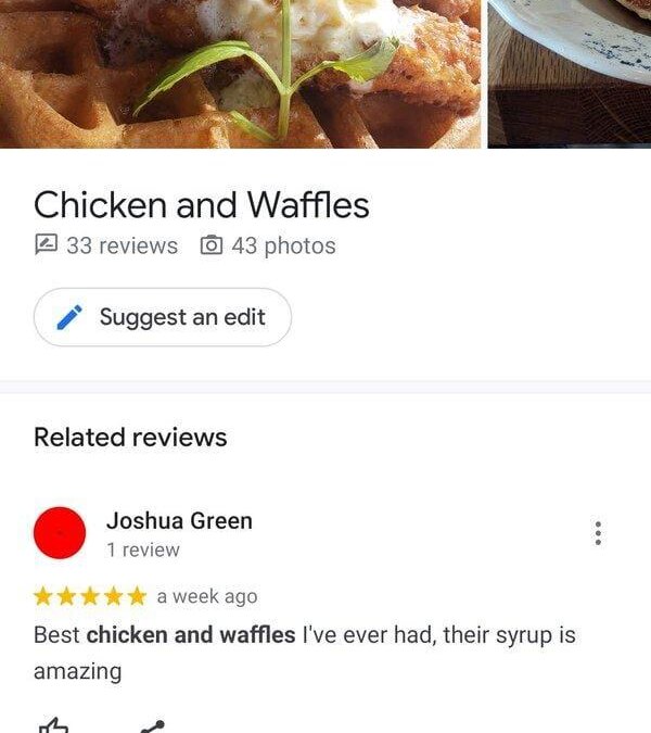 google maps favourite dish 2