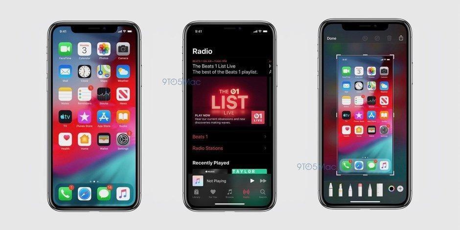 Утечка: Cкриншоты iOS 13 демонстрируют темный режим и обновленные приложения 5 ios 13 screenshot dark mode