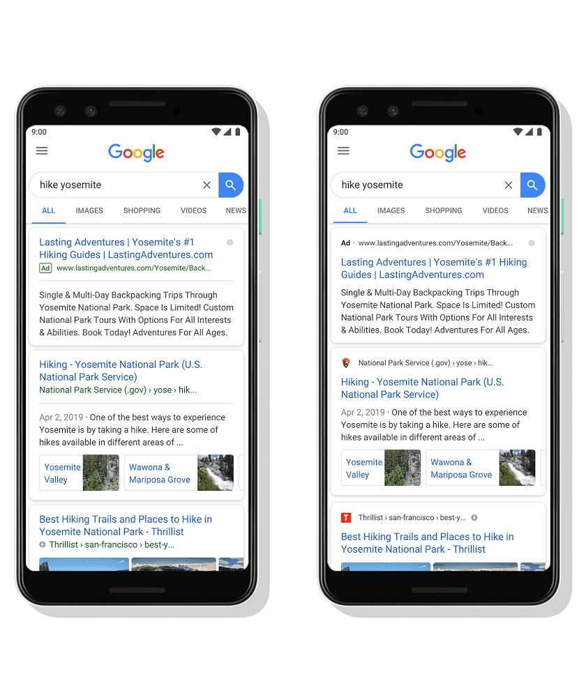 Редизайн мобильного Google Search: На странице результатов поиска будут отображаться названия и логотипы источников 3 keyword assets 1445x1720.max