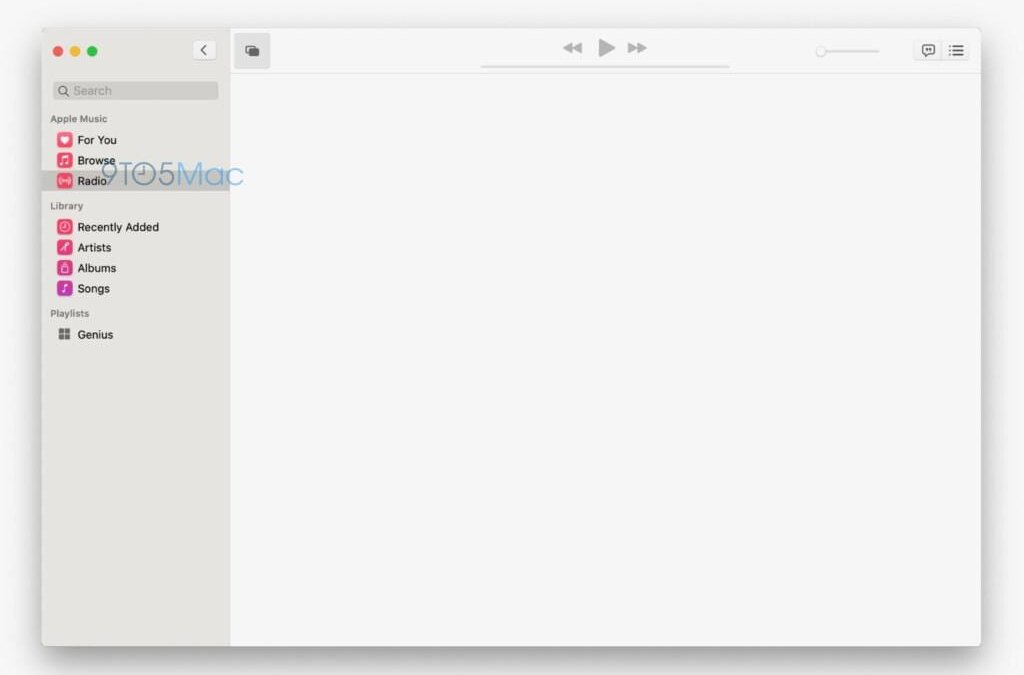 Скриншоты MacOS 10.15 демонстрируют новый интерфейс Apple TV и Apple Music 4 music app macos 10.15