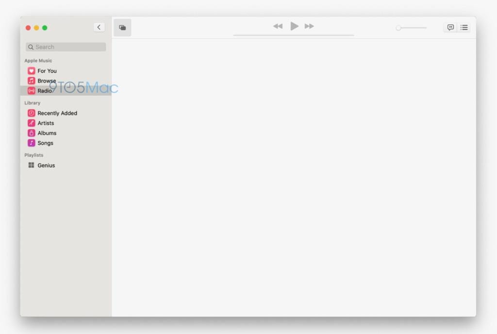 Скриншоты MacOS 10.15 демонстрируют новый интерфейс Apple TV и Apple Music 4 music app macos 10.15