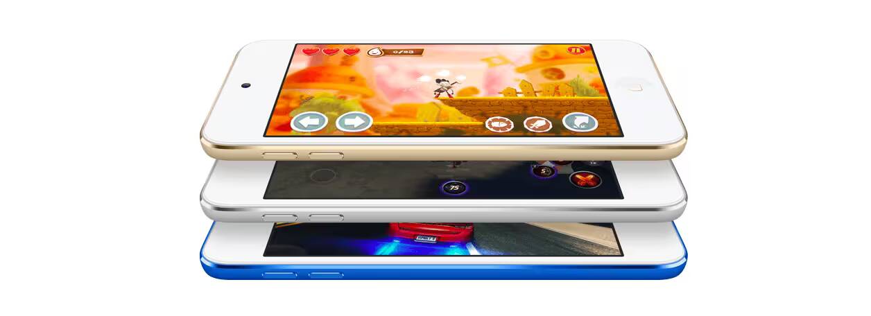 Гоночные игры на iPod touch с тремя дисплеями