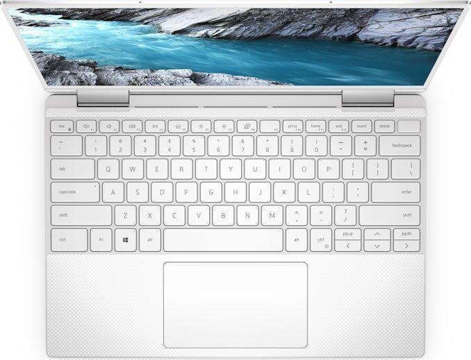 xps 13 2 in 1 overhead view