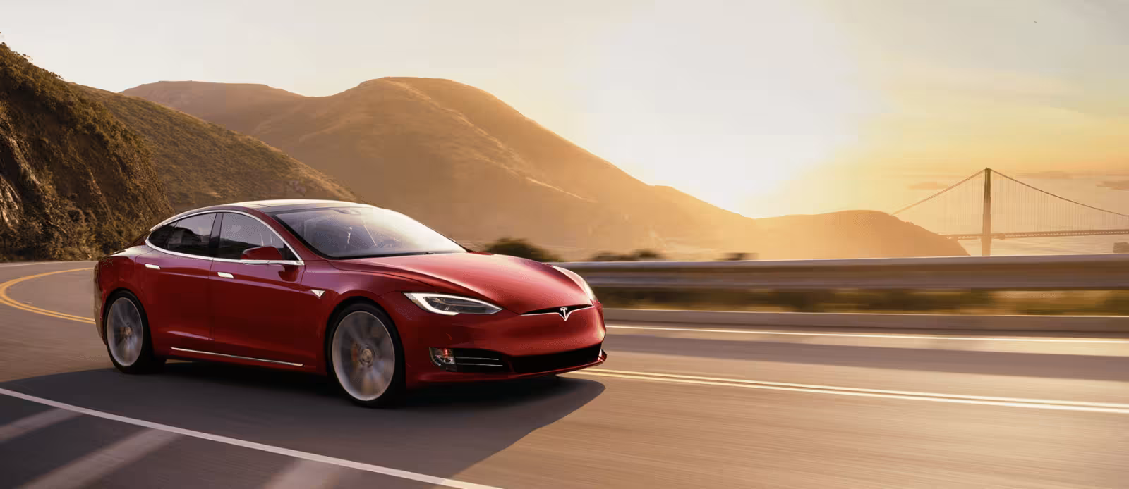 Таинственный автомобиль Tesla может быть обновлением Model S 5 2120x920 ms redsunset.0