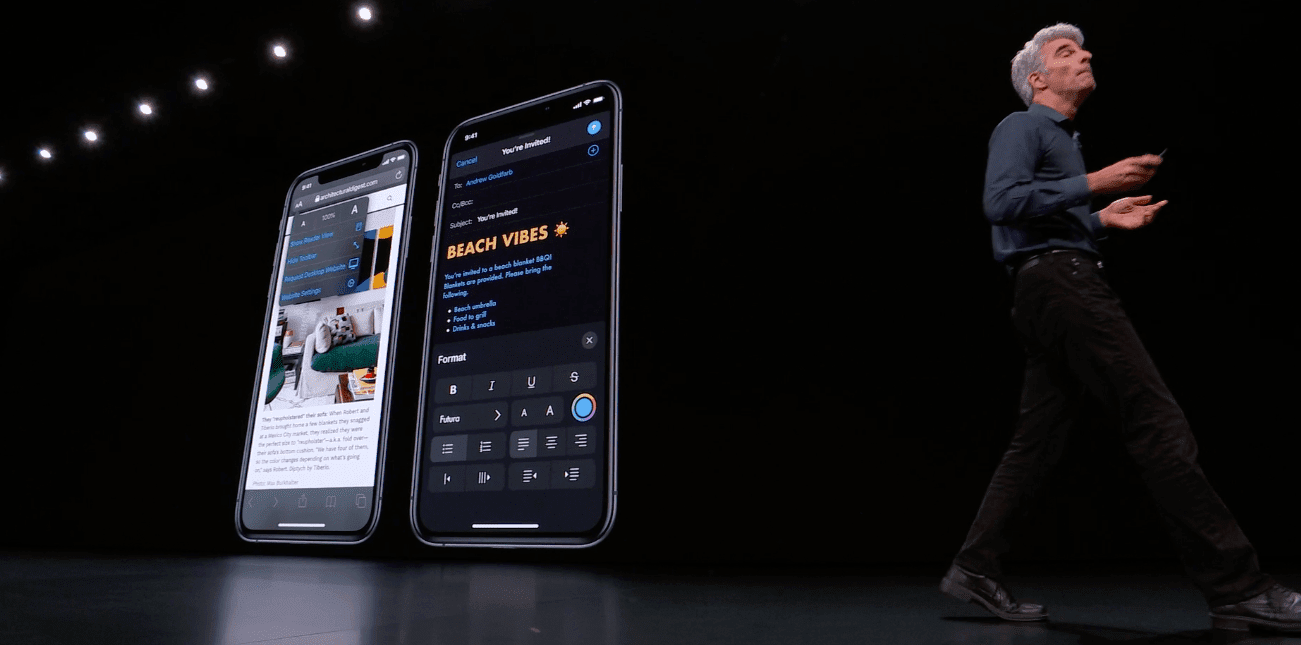 WWDC 2019. Apple представила iOS 13: Темный режим, улучшение производительности и многое другое 17 snimok jekrana 2019 06 04 v 0.35.13