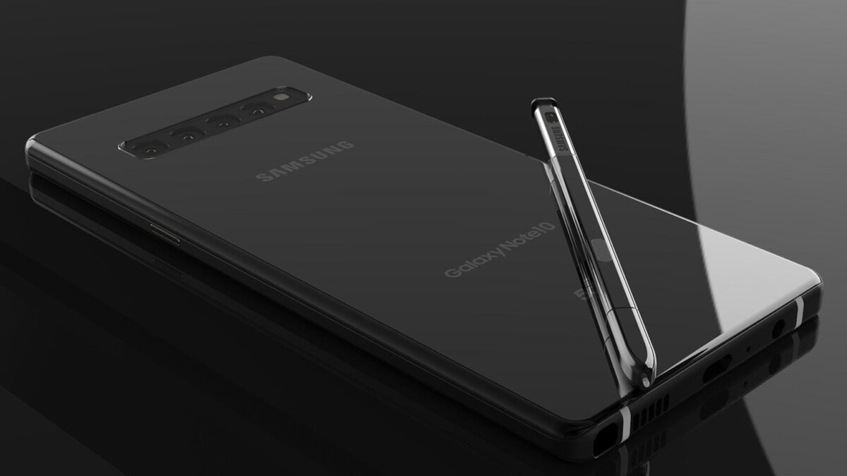 galaxy note 10 concept