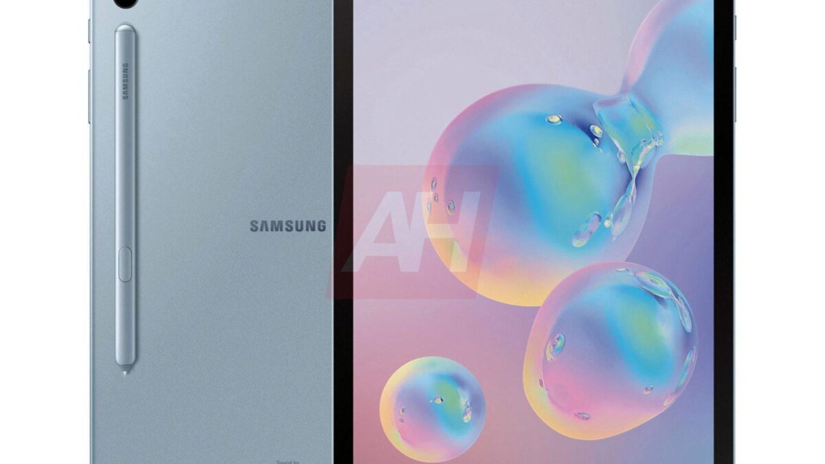 samsung galaxy tab s6 render leak 5 1