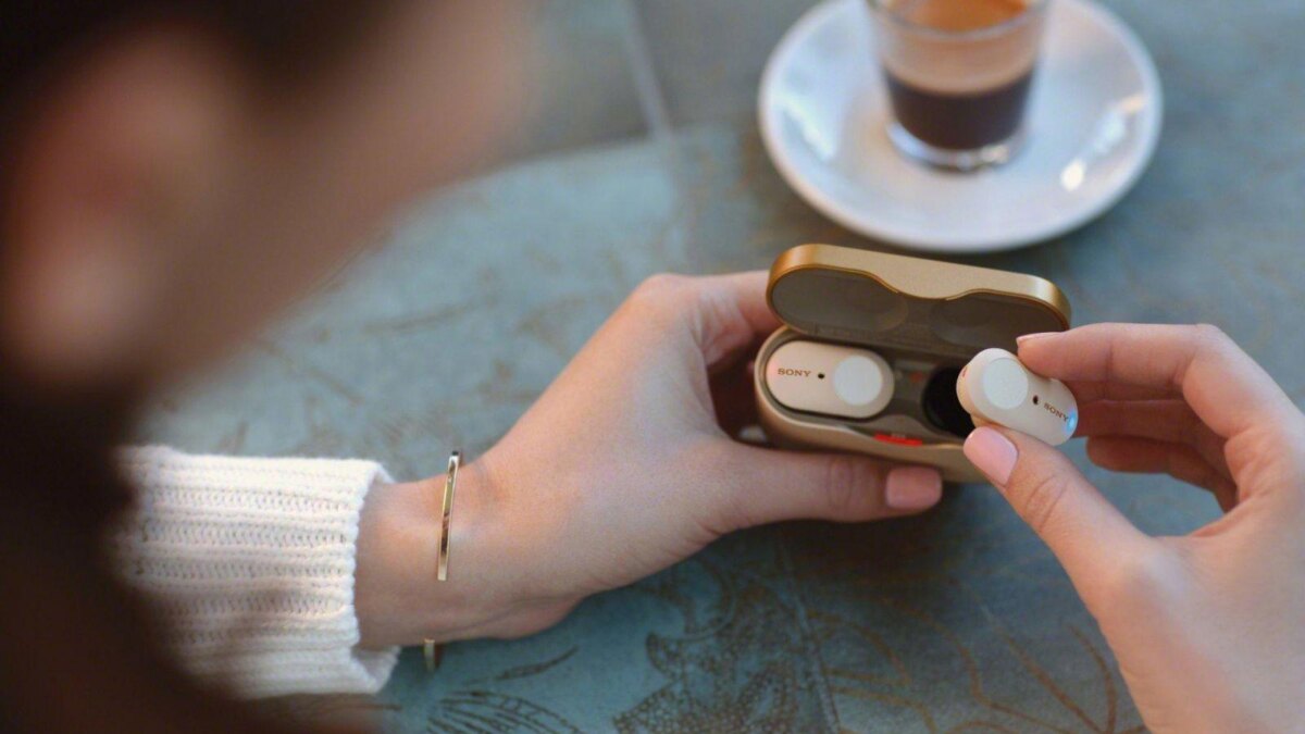Sony выпустила беспроводные наушники WF-1000XM3 с шумоподавлением в России 8 1 5