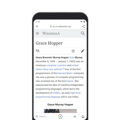 Google Go теперь работает на всех устройствах Android 5 global launch karaoke gracehopper short