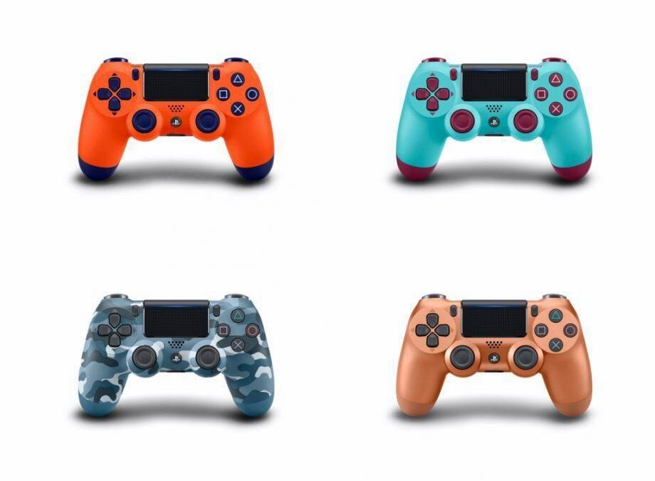 Контроллеры Sony DualShock 4 получат новые расцветки 5 new ps4 dualshock colours 5 920x690 1