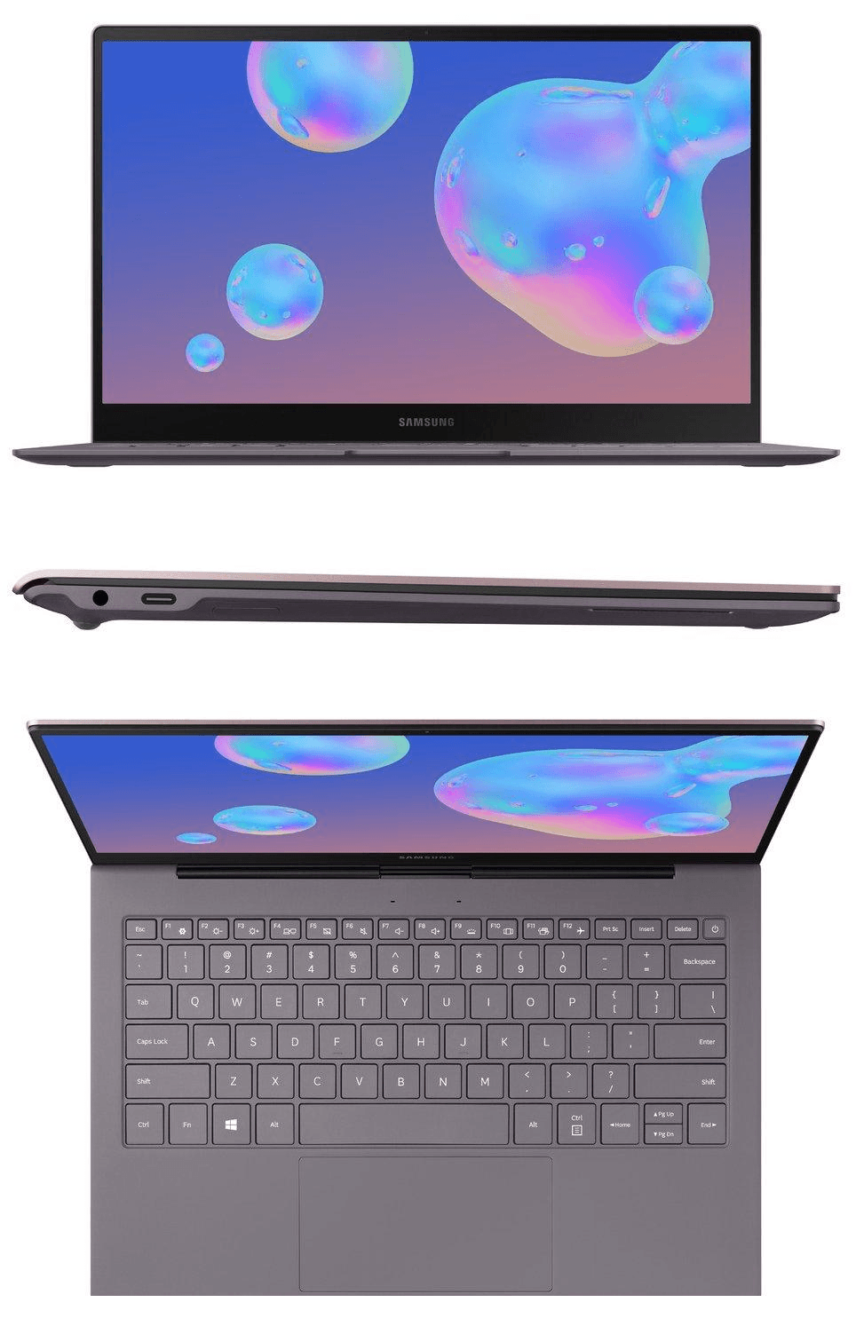 Опубликованы первые фотографии Samsung Galaxy Book S 3 samsung galaxy book s press render large