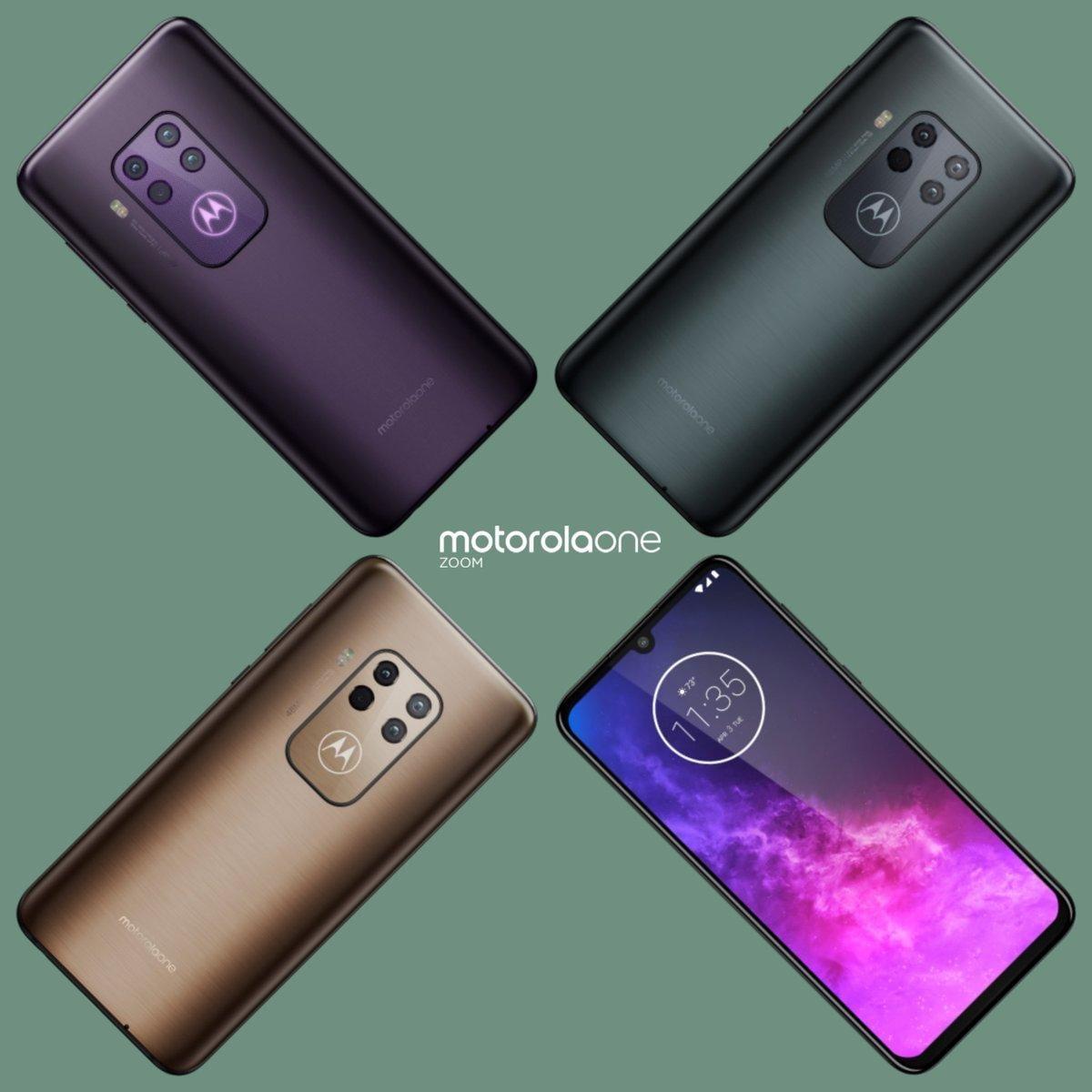 IFA 2019. Motorola Moto One Zoom с четырьмя камерами и сканером отпечатков под дисплеем 6 125
