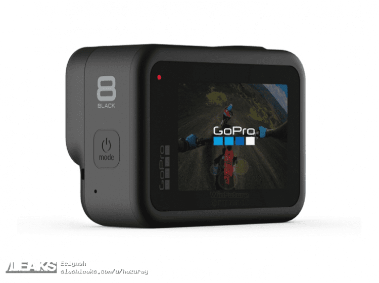 В интернете появились изображения камеры GoPro Hero 8 и GoPro Max 6 180