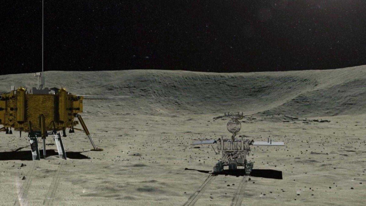 Ровер Yutu-2 обнаружил необычное вещество на поверхности Луны 3 95ef00f22d3a451dbedf016667d9fb7b
