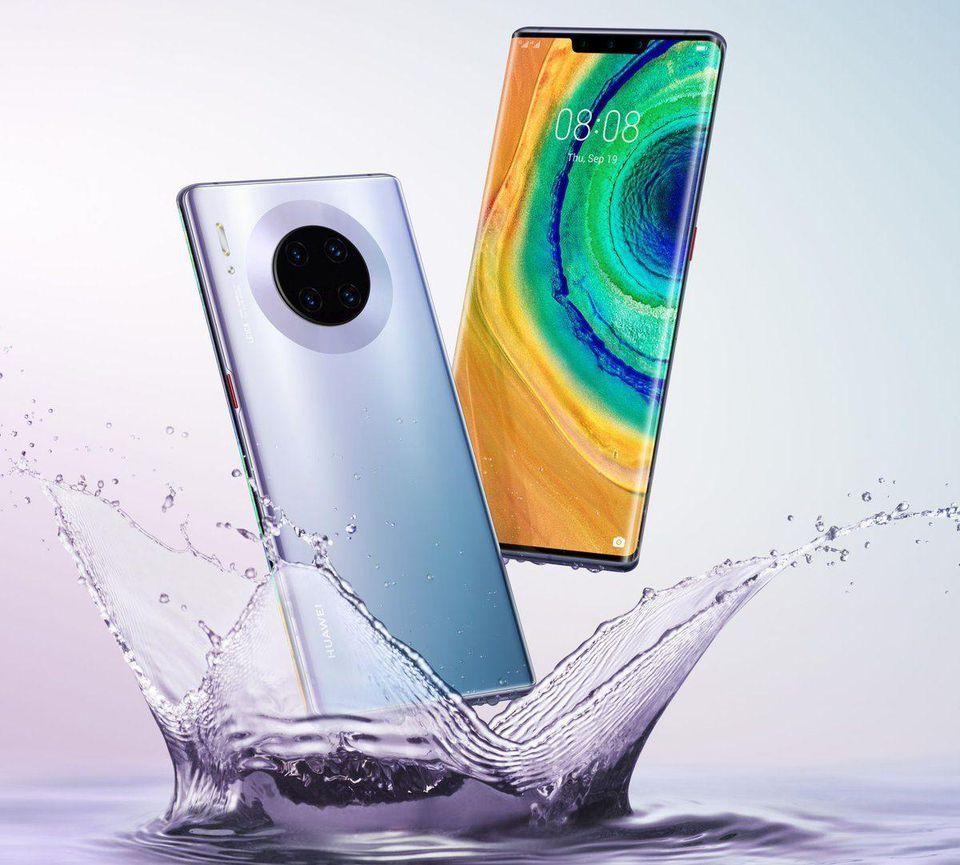 Huawei провела презентацию смартфона Huawei Mate 30 Pro 1 Смартфон Huawei Mate 30 Pro с изогнутым экраном и четырьмя камерами сзади