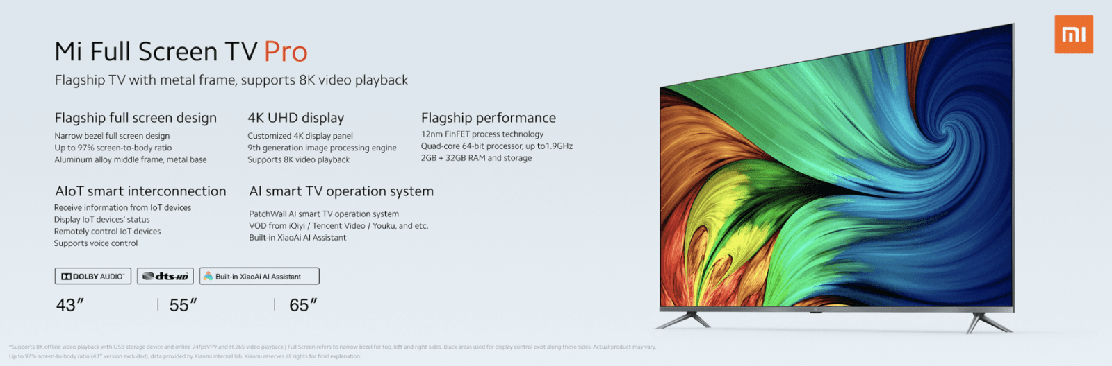 Xiaomi Π²ΡΠΏΡΡΠΊΠ°Π΅Ρ Π»ΠΈΠ½Π΅ΠΉΠΊΡ ΡΠ΅Π»Π΅Π²ΠΈΠ·ΠΎΡΠΎΠ² Mi Full Screen TV Pro 7 mi full screen tv pro 04