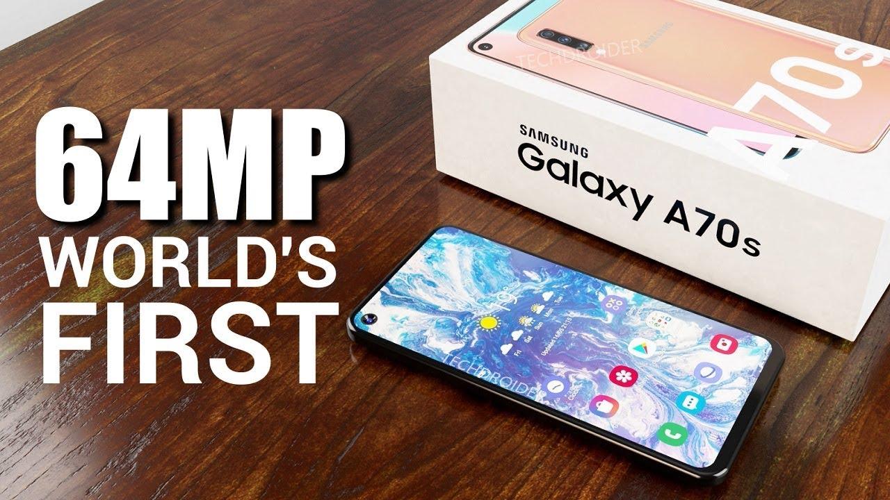 Стали известны некоторые характеристики смартфона Samsung Galaxy A70s 3 samsung galaxy a70s a1