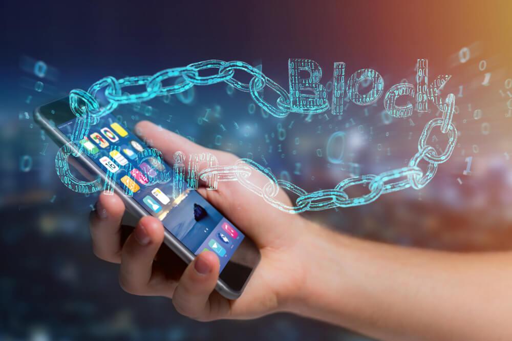 ss blockchain cellphone