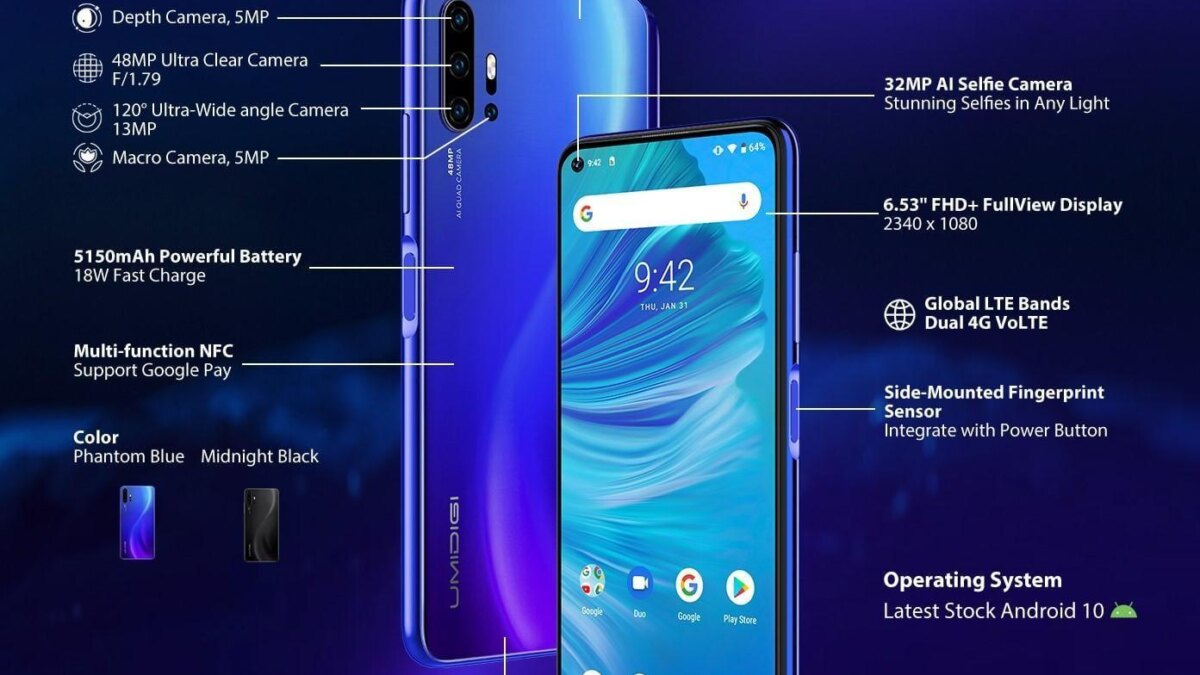 umidigi f2 6
