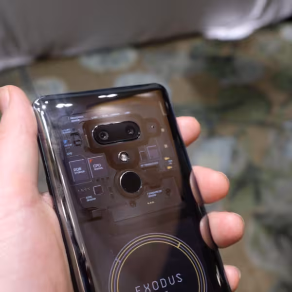 a closer look at htcs blockchain phone the exodus 1