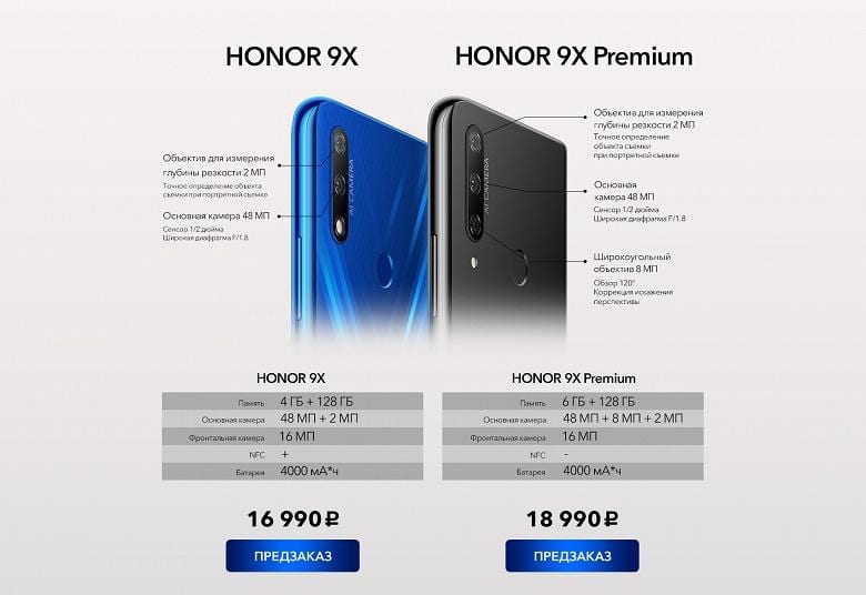 Honor представил смартфон Honor 9X в России 4 a02a787e a670 4055 8c6e 40725cb290b0 large