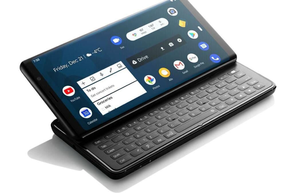 В продажу поступил смартфон F(x)tec Pro1 с выдвижной клавиатурой 5 fxtec pro1 004