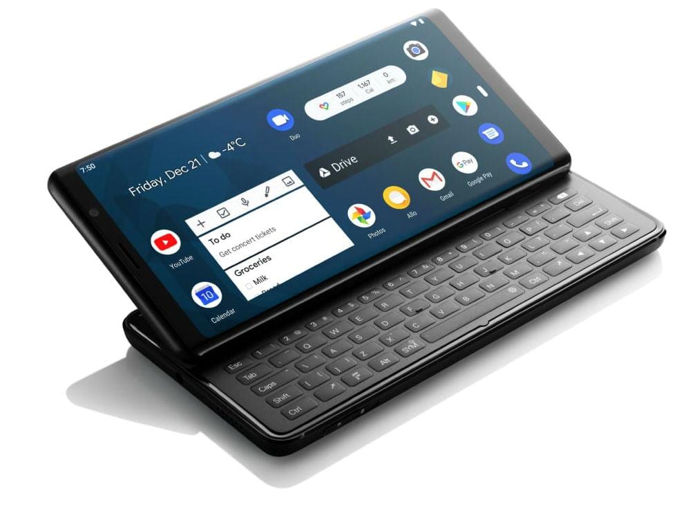 В продажу поступил смартфон F(x)tec Pro1 с выдвижной клавиатурой 5 fxtec pro1 004