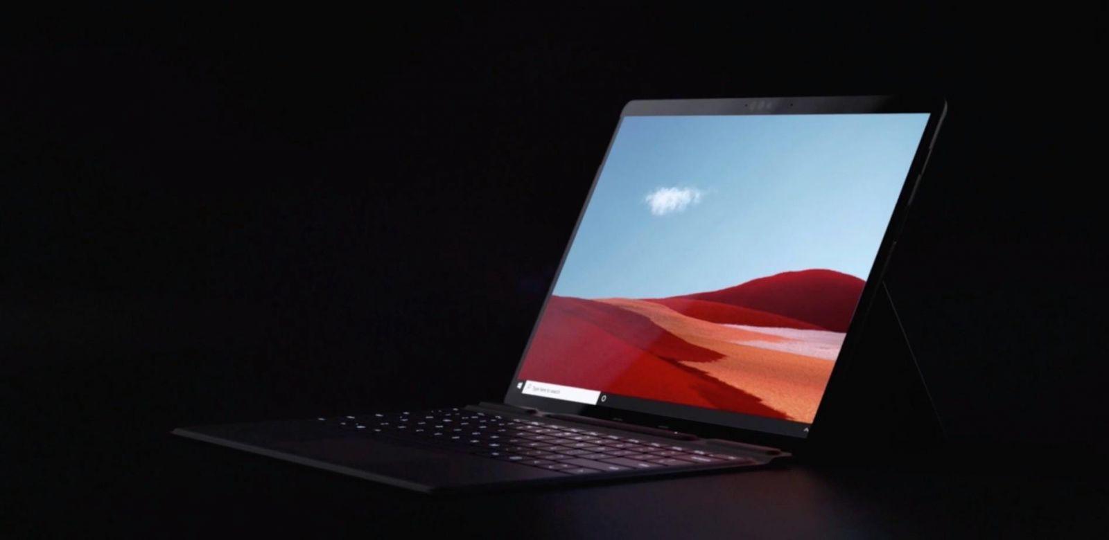 Microsoft выпускает планшет Surface Pro X 6 microsoft surface event surface pro x 1
