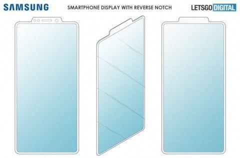 Samsung запатентовала новый дизайн смартфона с торчащей сверху чёлкой 3 Samsung Display