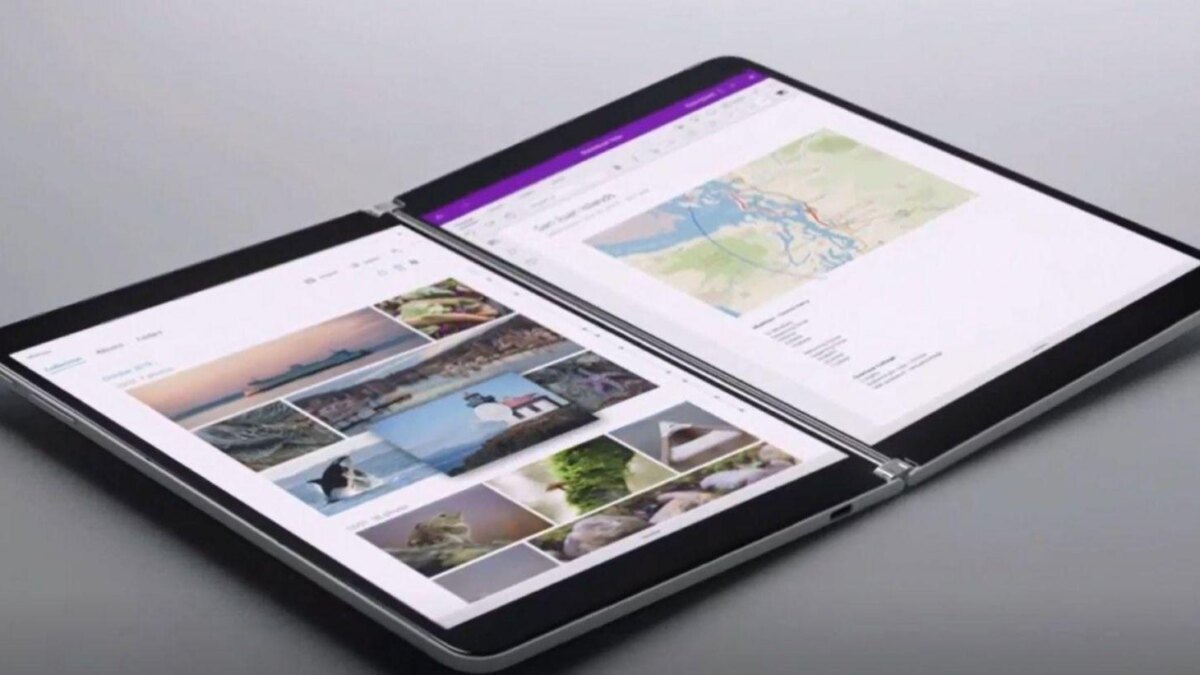 Microsoft анонсировала двухэкранный ноутбук-планшет Surface Neo 7 surface neo