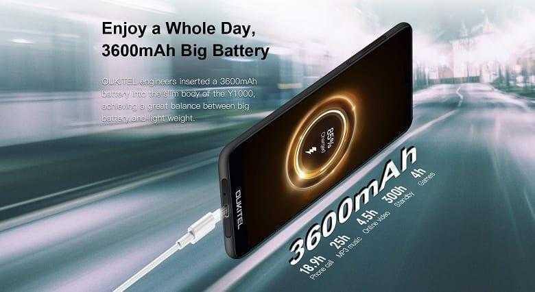 Компания Oukitel представила неубиваемый смартфон Oukitel Y1000 5 oukitel y1000 battery large
