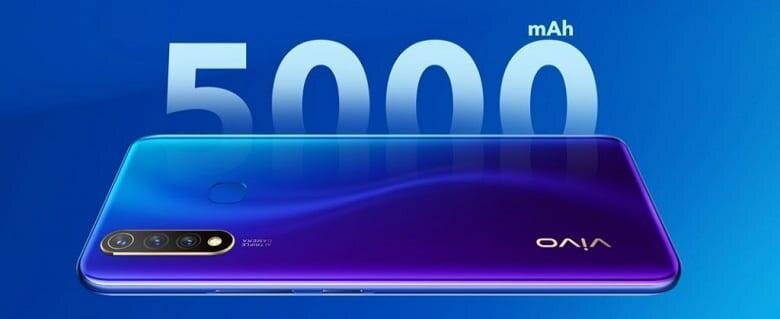 Vivo анонсировала недорогой смартфон Vivo Y5s с аккумулятором на 5000 мАч 7 vivoys5 1