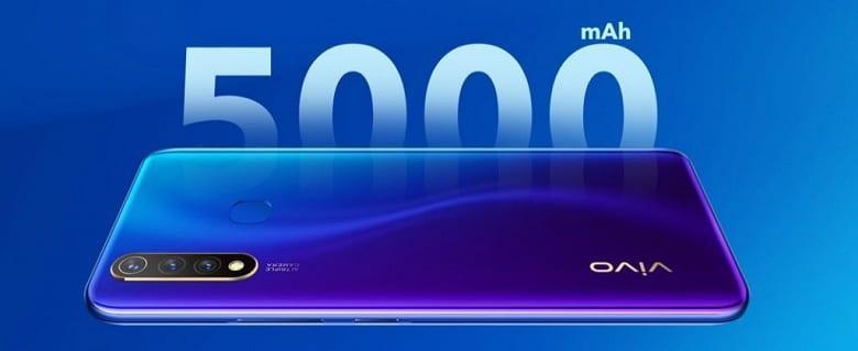 Vivo анонсировала недорогой смартфон Vivo Y5s с аккумулятором на 5000 мАч 7 vivoys5 1