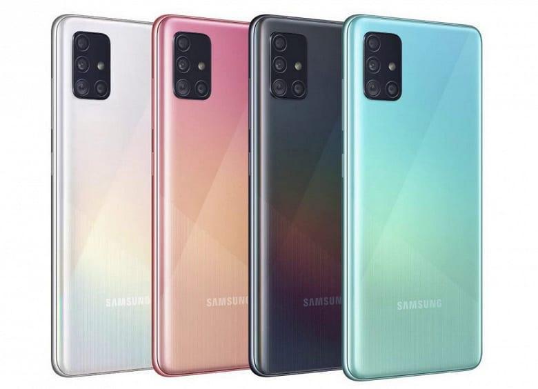 Samsung представил смартфон Galaxy A51 5 1 1