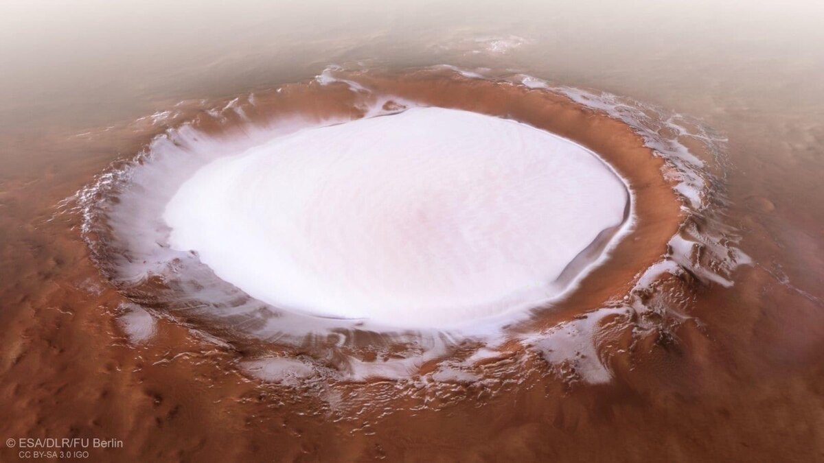 NASA создала карту воды на поверхности Марса 4 dims