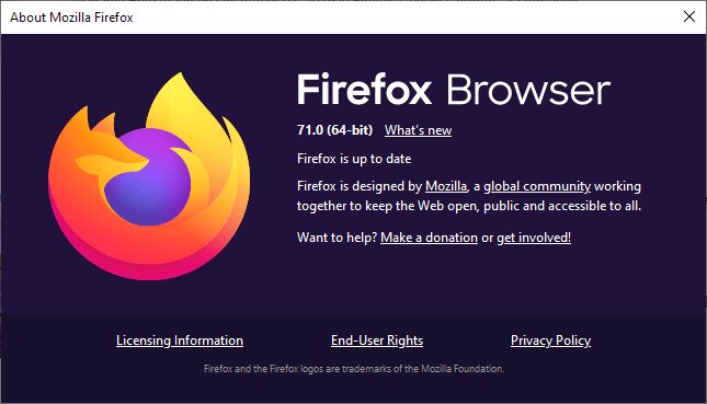 Вышло обновление FireFox 71: теперь есть функция картинка в картинке, оповещение о попытках взлома и многое другое 3 firefox 71.0
