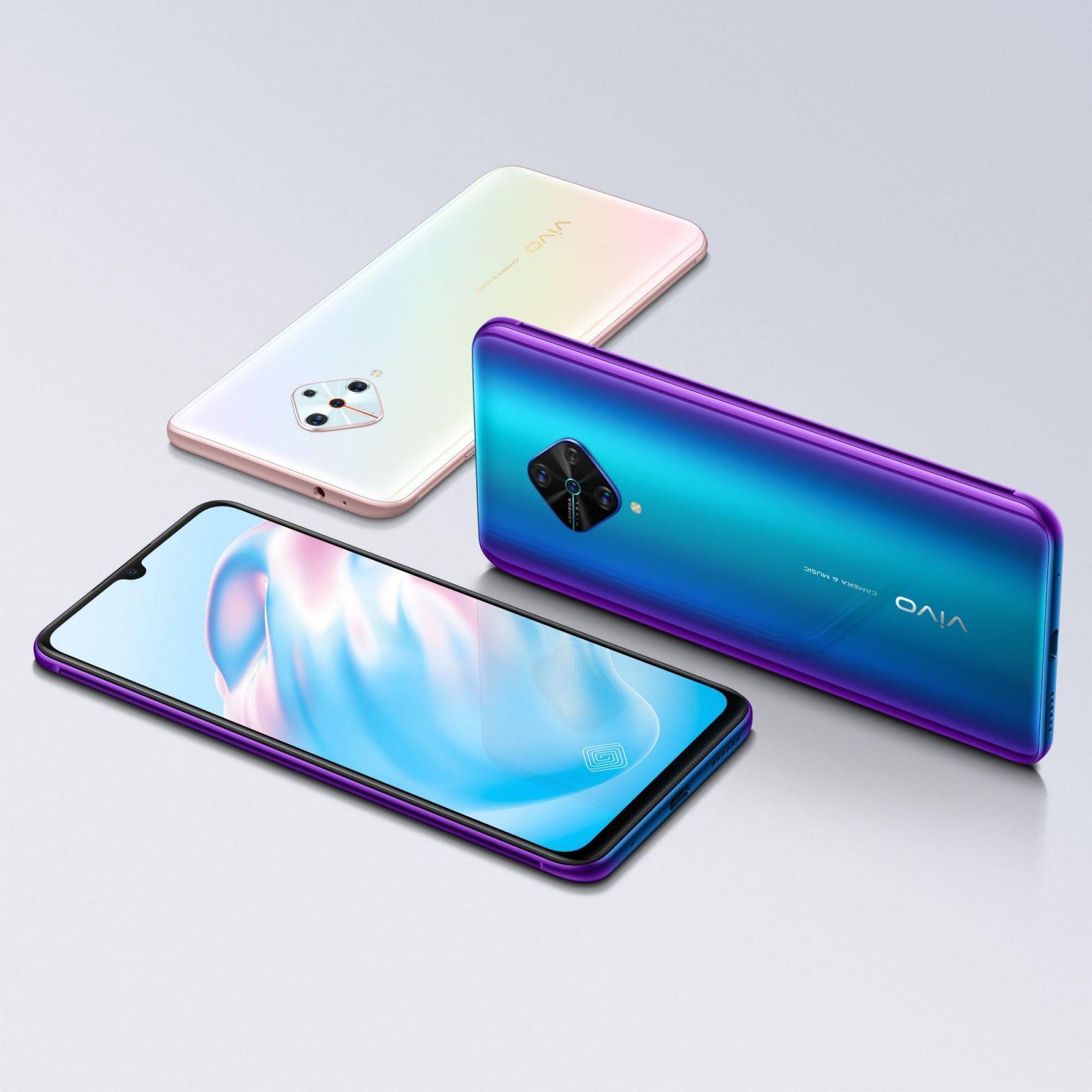 Объявлен старт продаж в России смартфона Vivo V17 5 v17 2colorwith background