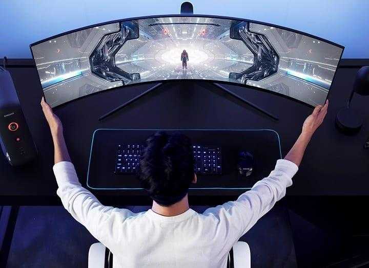 CES 2020. Samung представила серию игровых мониторов Odyssey 7 125993 samsung odyssey gaming display 4