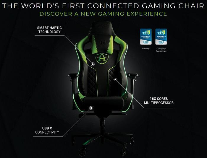 CES 2020. Показали вибрирующее кресло для геймеров 5 arcadeo gaming 2