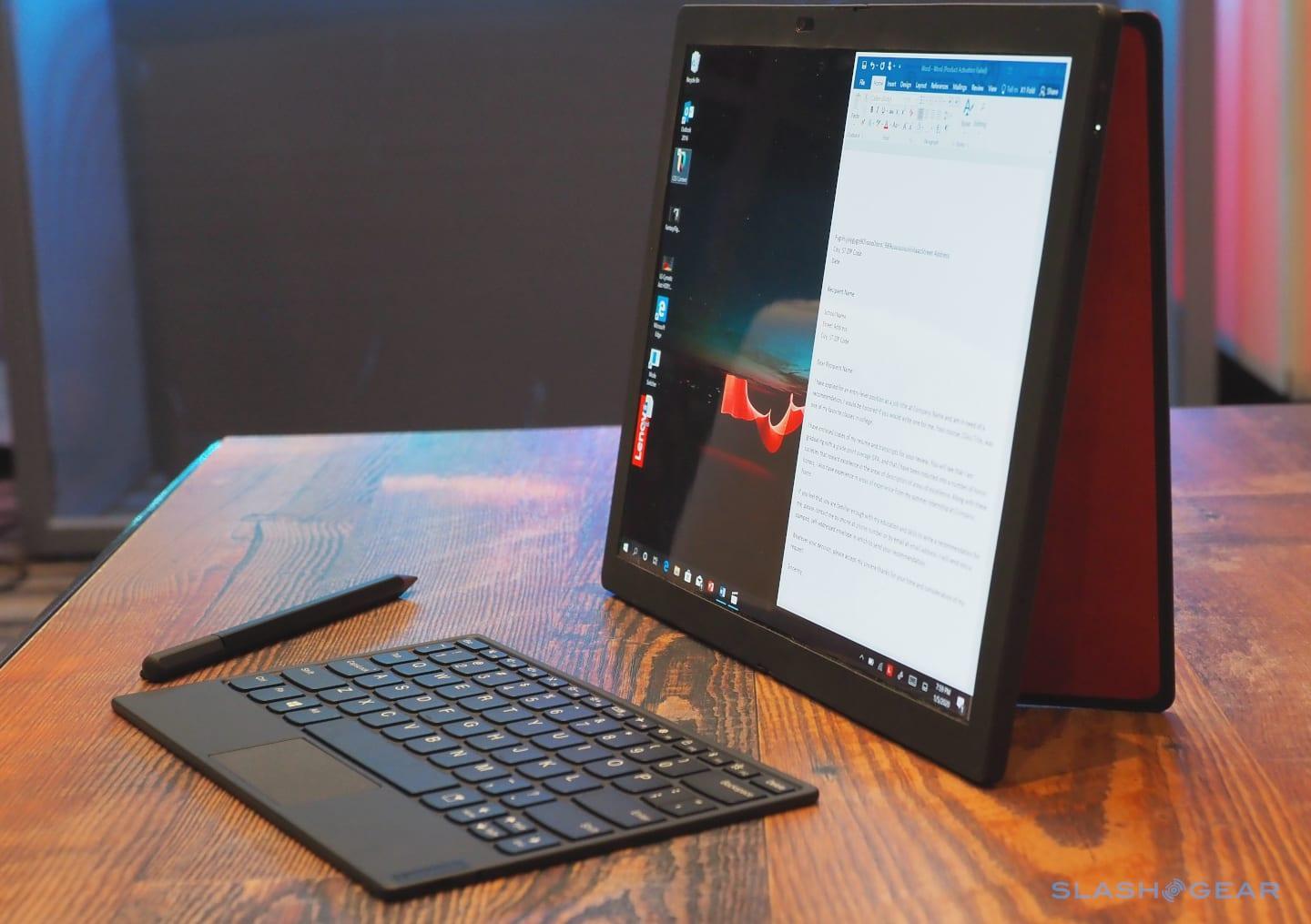 CES 2020. Lenovo сделала первый в мире ноутбук с гибким экраном 8 fold insert 1