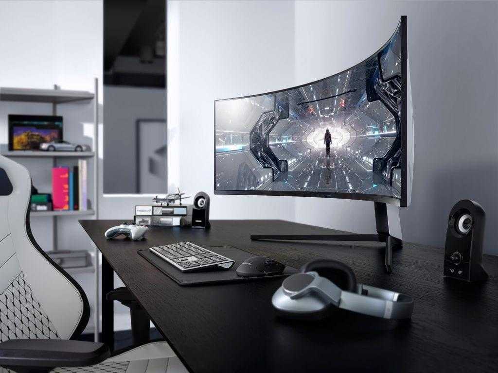 CES 2020. Samung представила серию игровых мониторов Odyssey 8 samsung odyssey lifestyle 01 1024x768 1