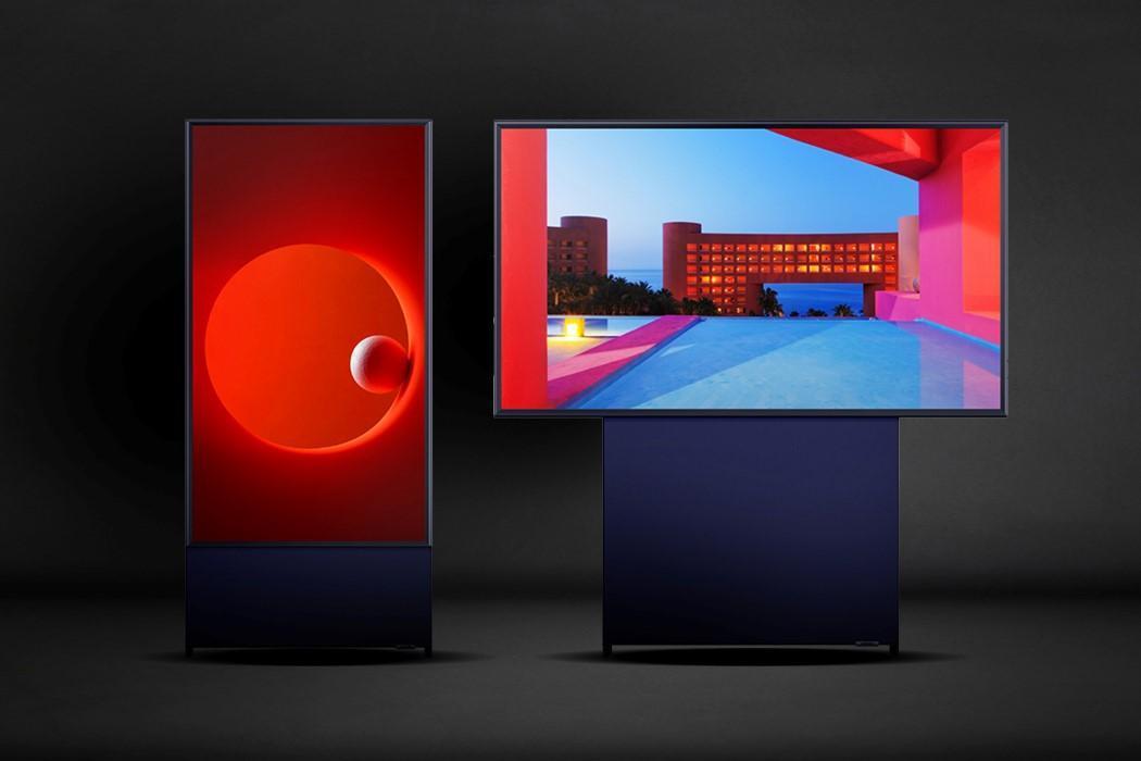 CES 2020. Телевизор от Samsung, который меняет ориентацию 4 samsung sero tv 5