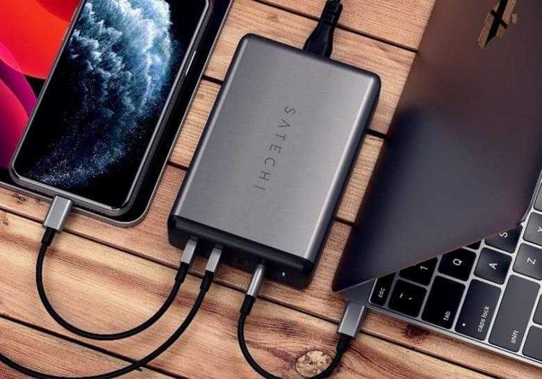 CES 2020. Бренд Satechi представил зарядное устройство Satechi Pro USB-C PD 3 satechi 108w charger 1 large