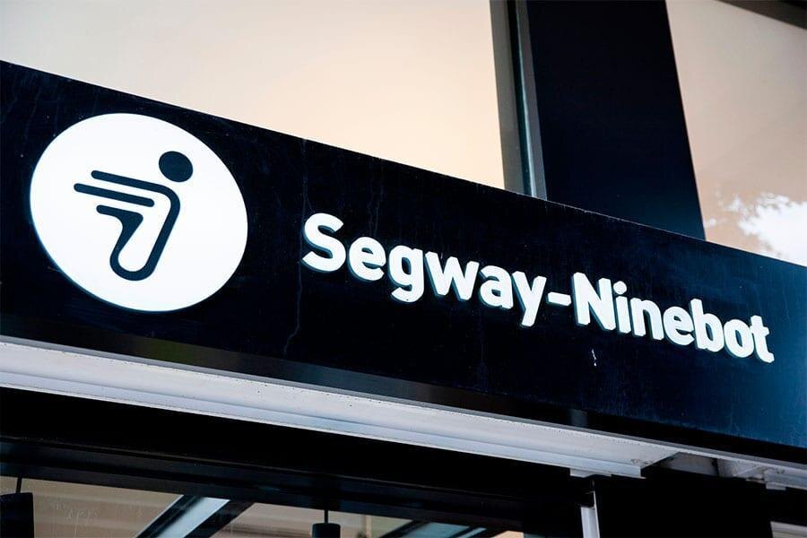 segway ninebot signboard