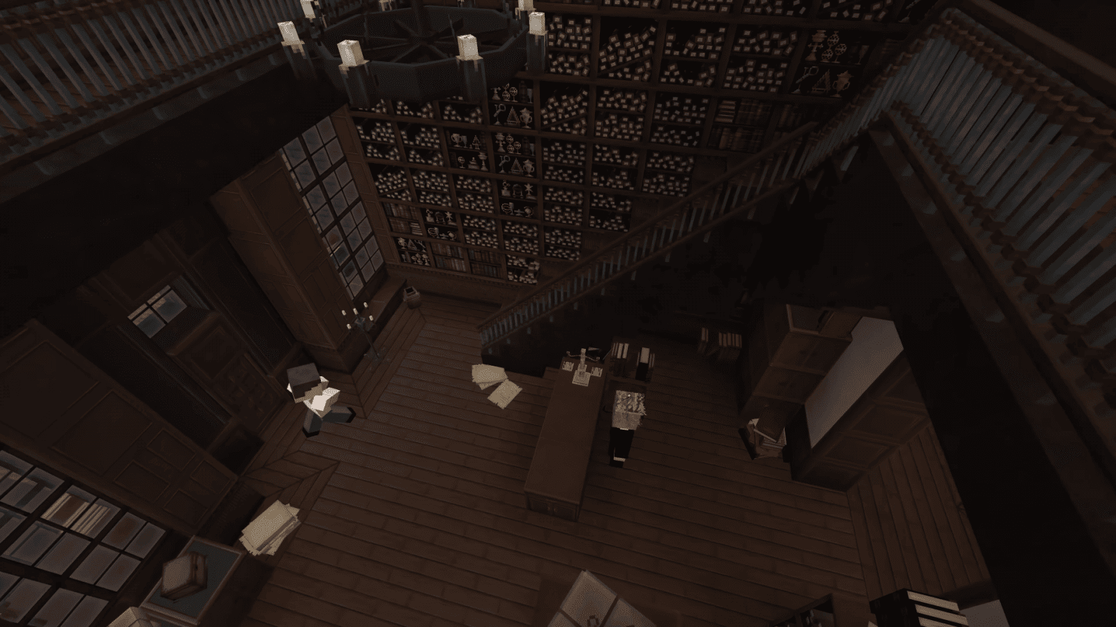 Фанаты Гарри Поттера сделали в Minecraft игру по мотивам любимого произведения 6 snimok jekrana 13