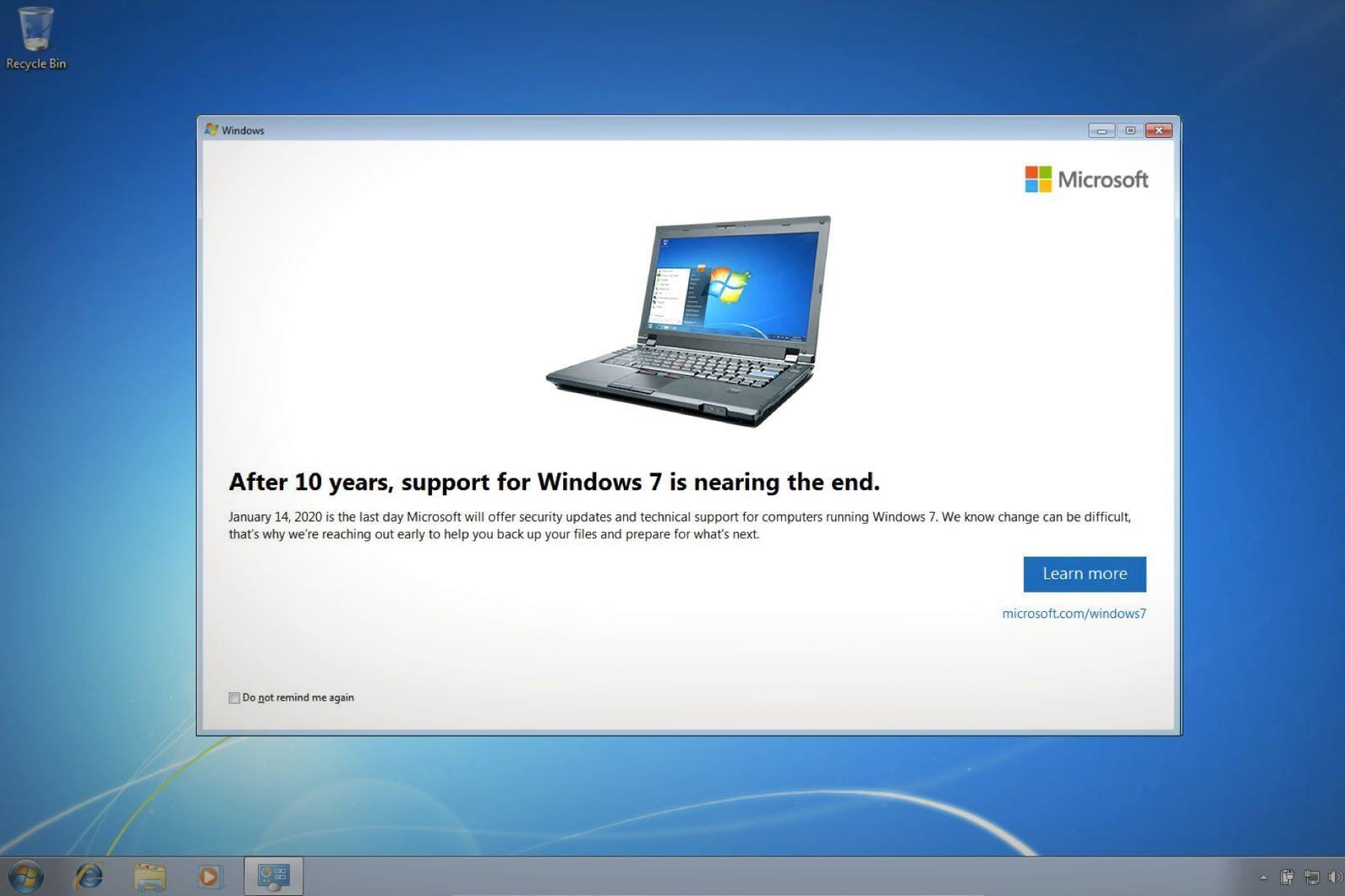 Поддержка Windows 7 официально заканчивается сегодня 3 windows 7