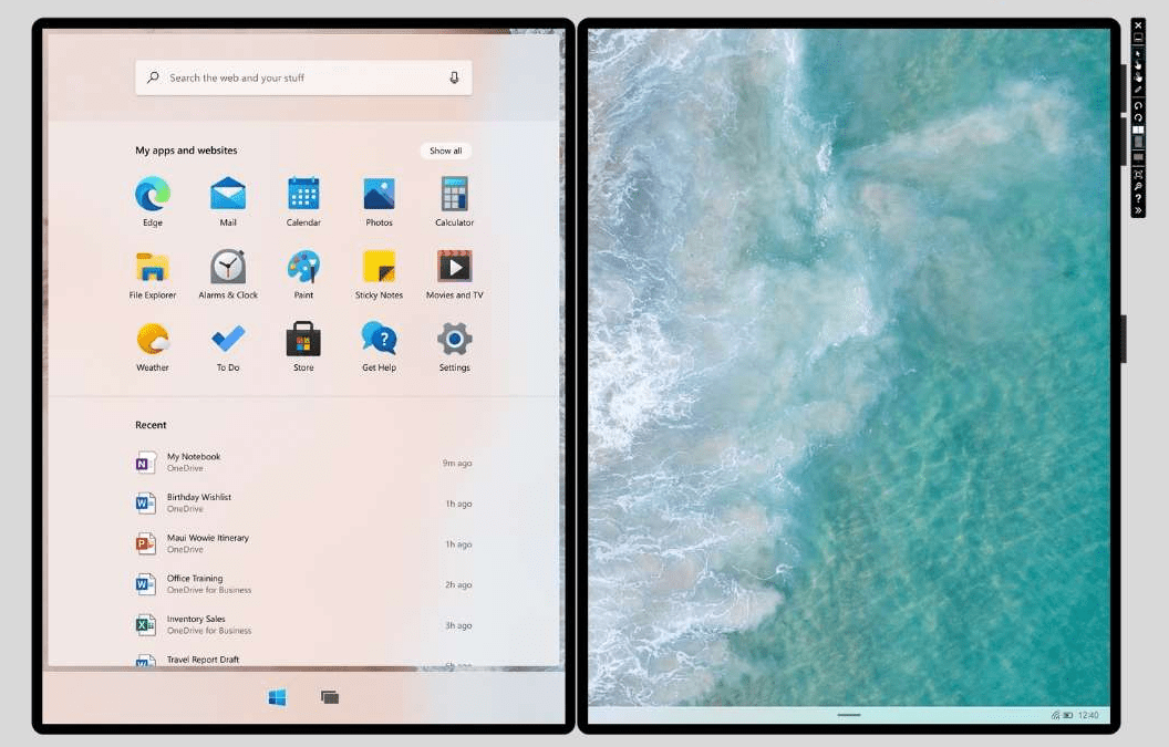 Microsoft выпустила бета-версию ОС Windows 10X 4 download windows 10x wallpapers large