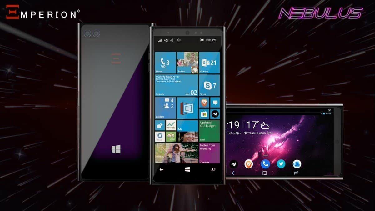Анонсировали первый смартфон с ОС Windows 10 и поддержкой Andoid-приложений 5